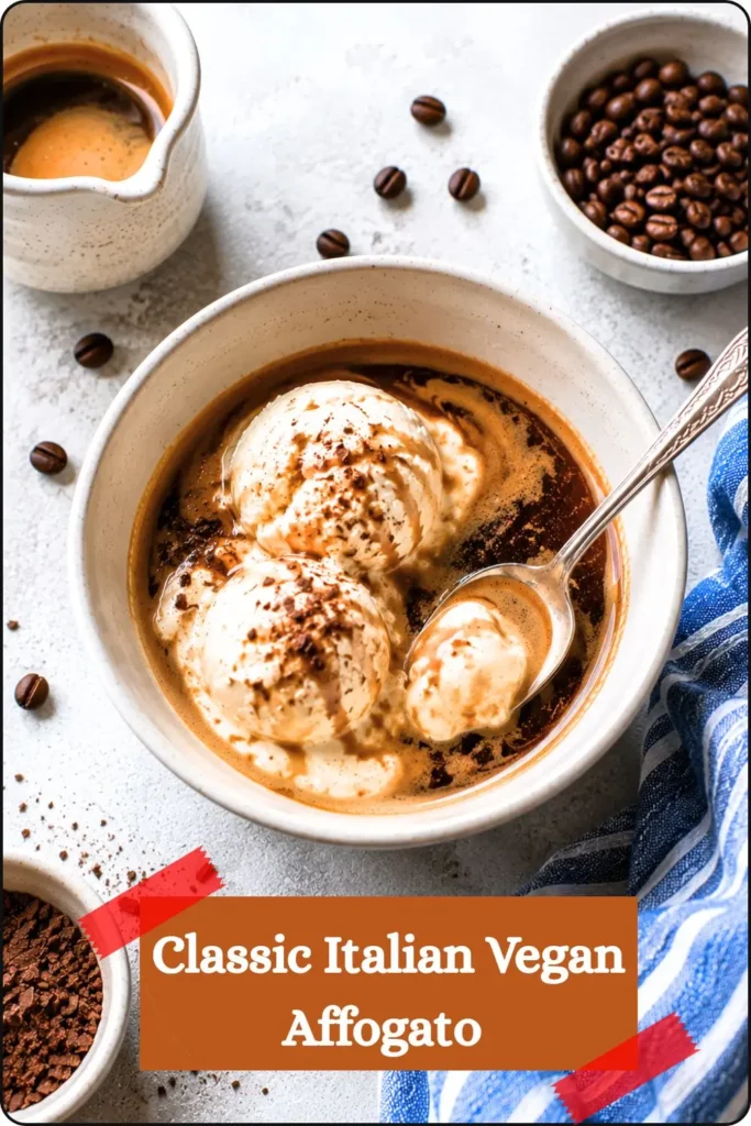 Classic Italian Vegan Affogato