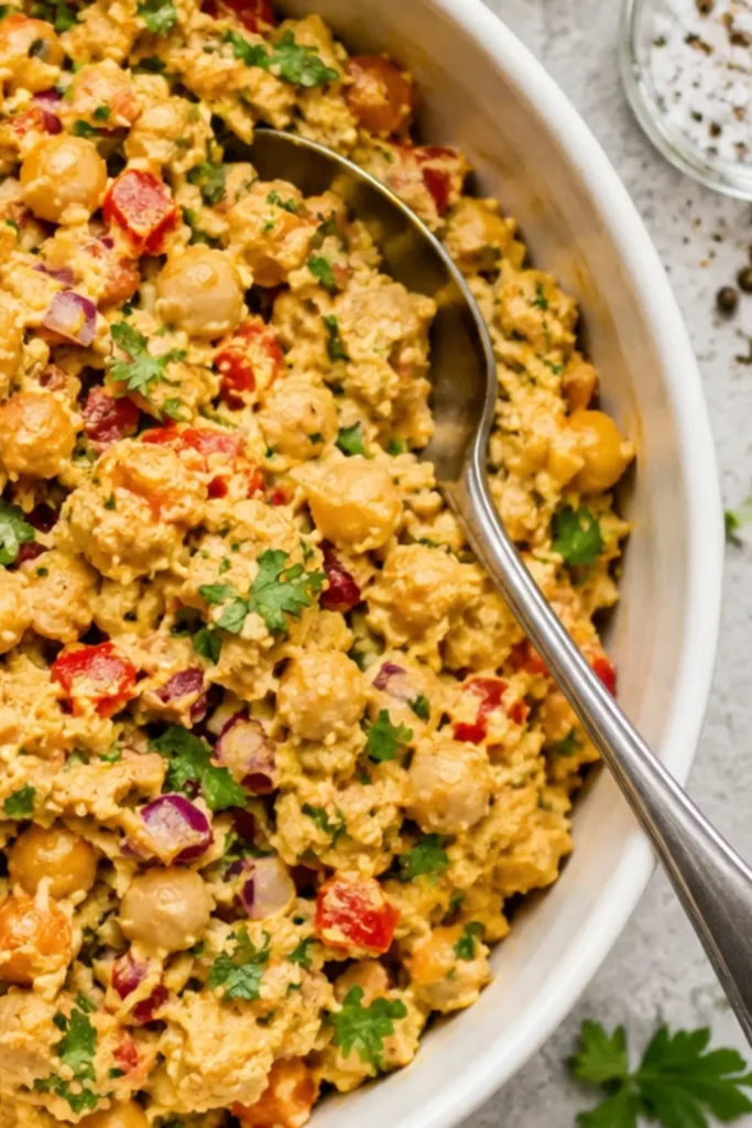 Curried Chickpea Salad Sandwich Mix