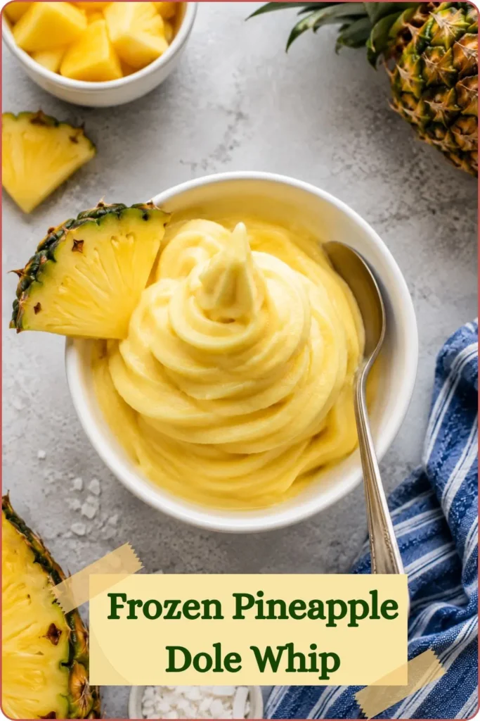 Frozen Pineapple Dole Whip
