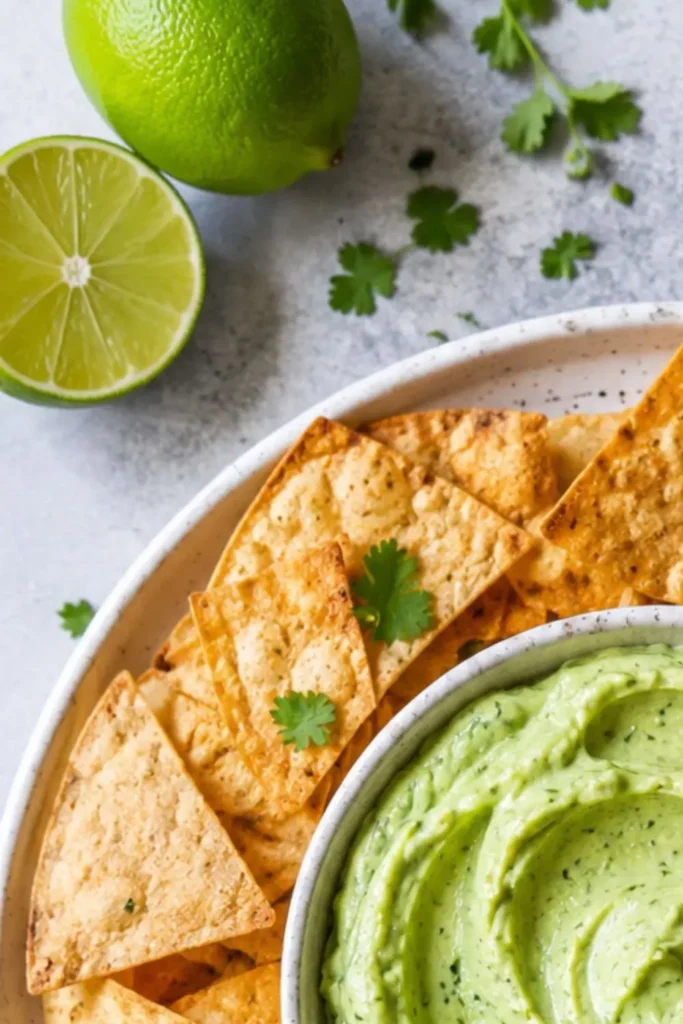 Creamy Avocado Lime Whipped Dip