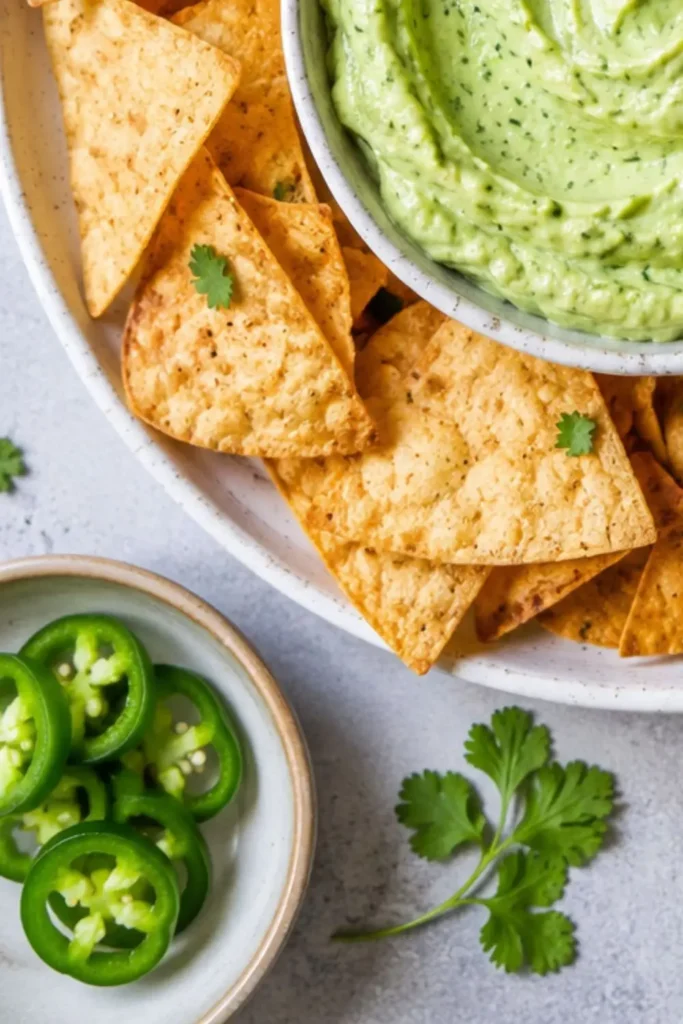 Creamy Avocado Lime Whipped Dip