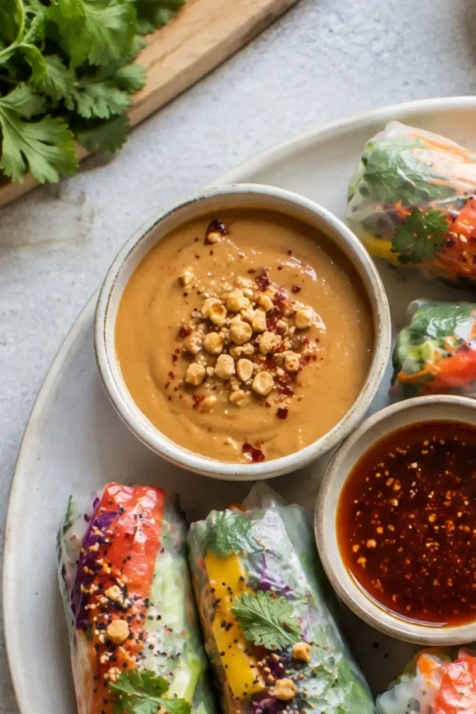 Loaded Veggie Spring Rolls