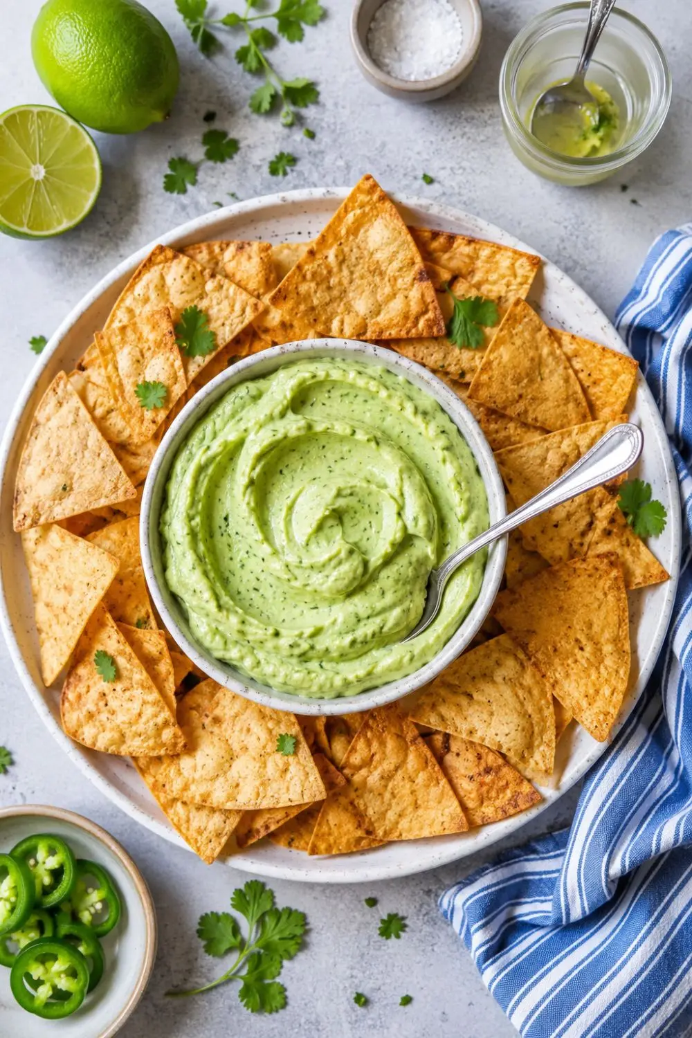 Creamy Avocado Lime Whipped Dip