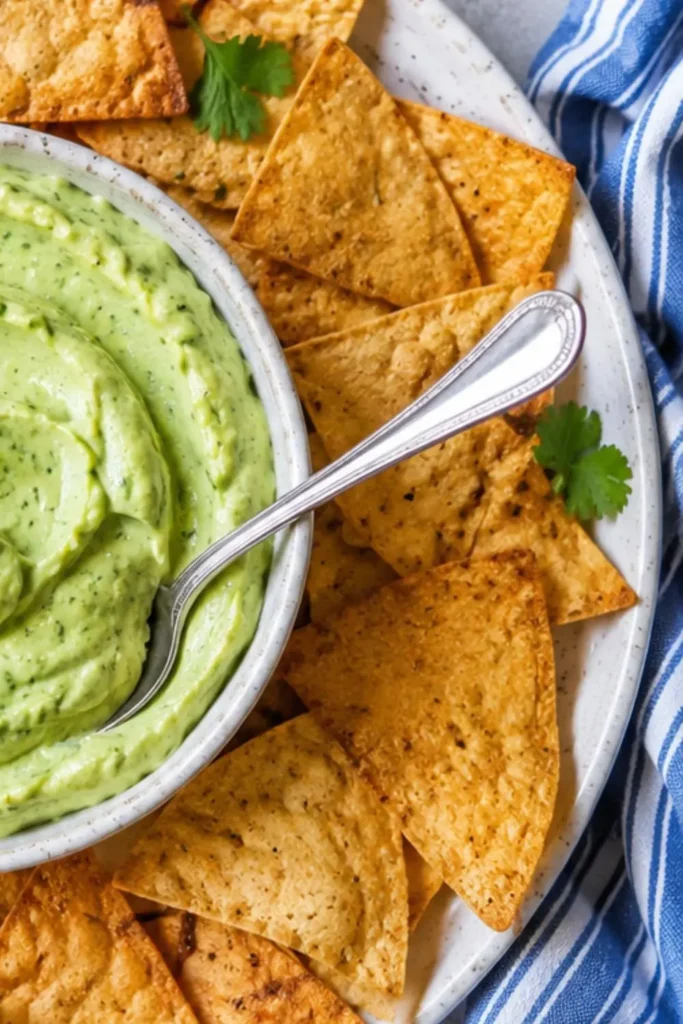 Creamy Avocado Lime Whipped Dip