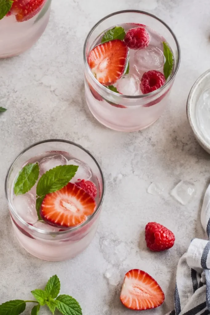 Strawberry Mint Infused Alkaline Hydration Water