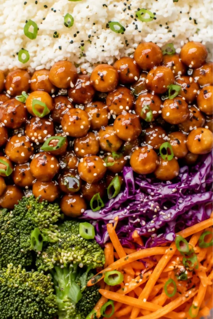 Teriyaki Chickpea & Jasmine Rice Bento Box
