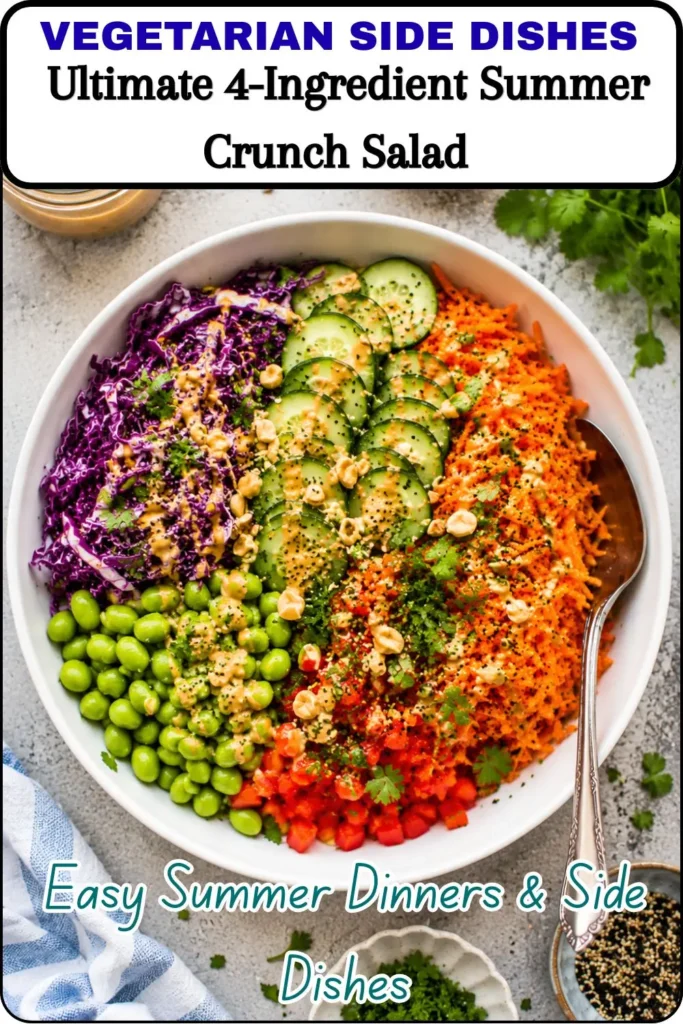 The Ultimate 4-Ingredient Summer Crunch Salad