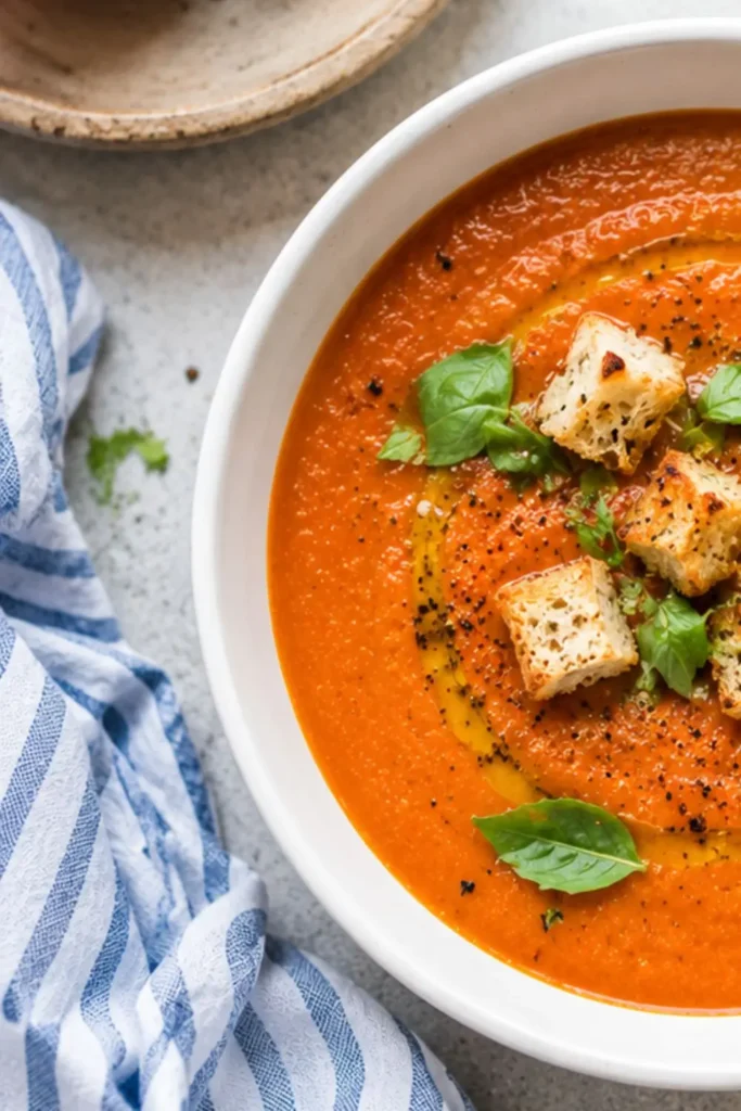 Thick & Creamy Tuscan Tomato Soup