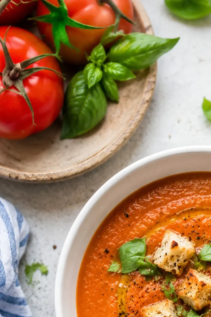 Thick & Creamy Tuscan Tomato Soup