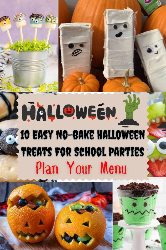 10 No-Bake Halloween Treats for Classroom & Toddler Parties