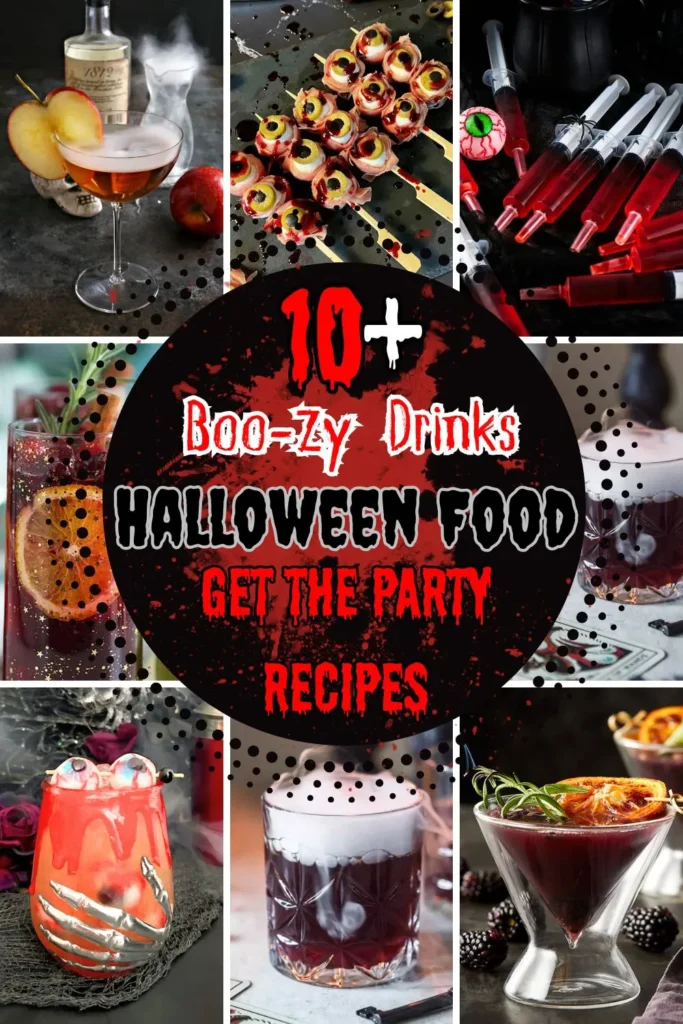 12 Boo-zy Halloween Cocktails and Spooky Bites