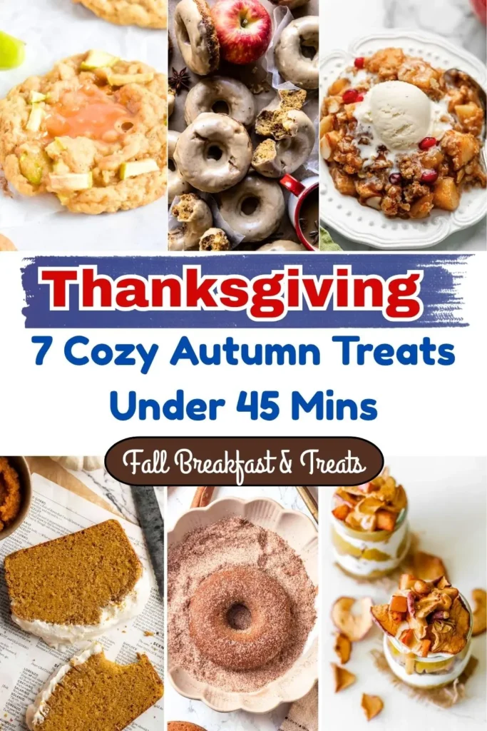 7 Cozy Vegan Pumpkin & Apple Treats