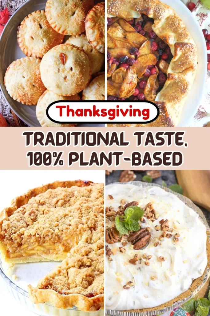 8 Vegan Fall Dessert & Pie Thanksgiving Table Recipes