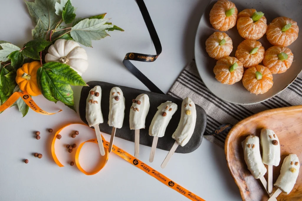 Boo-nana Frozen Ghost Pops