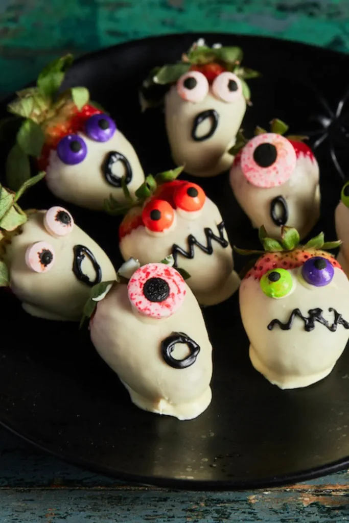 Halloween Ghost Strawberries