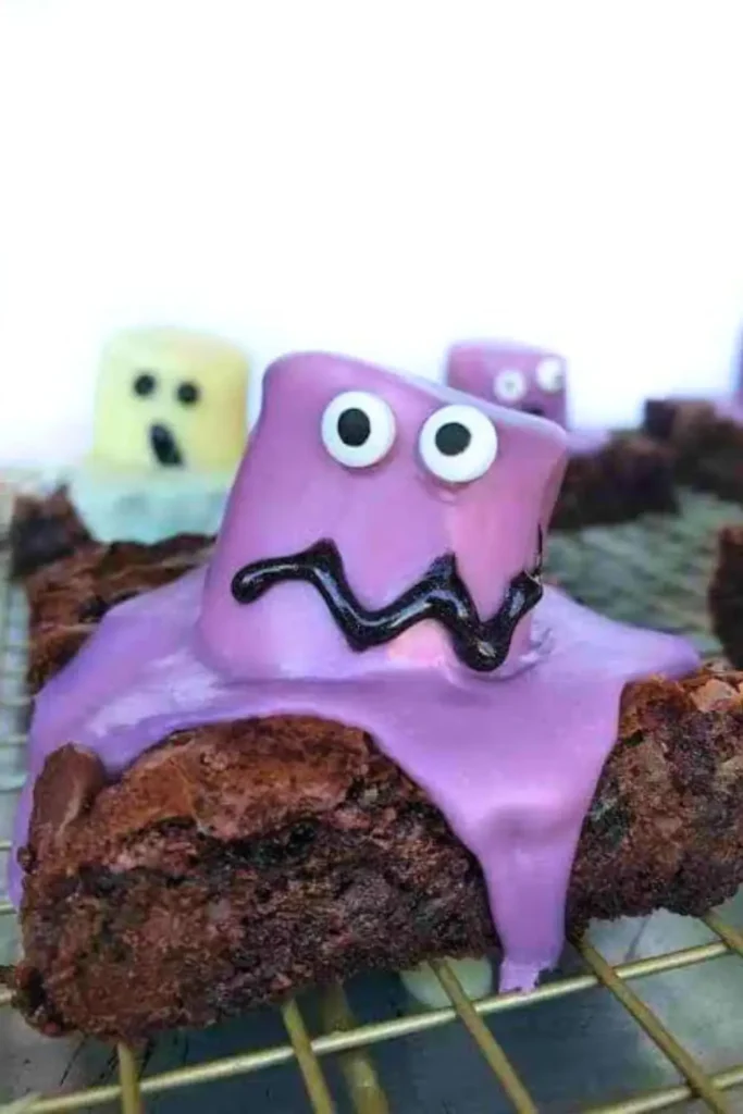 Halloween Monster Brownies