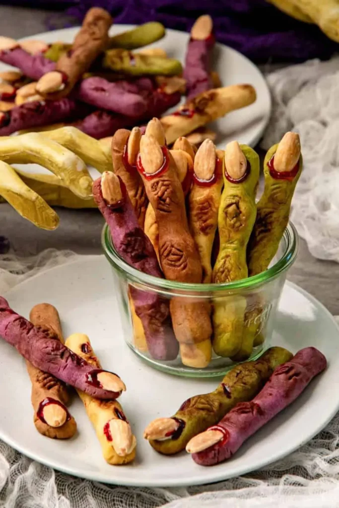Halloween Witch Finger Cookies