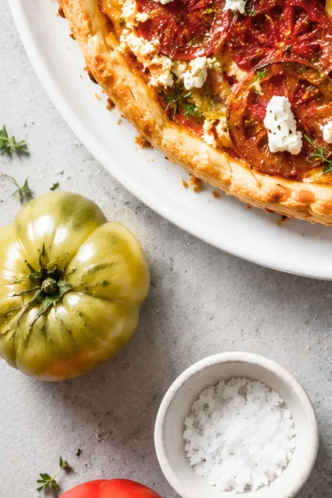 Heirloom Tomato & Herb Goat Cheese Tart