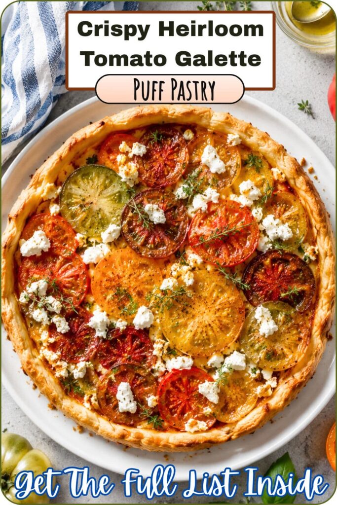 Heirloom Tomato & Herb Goat Cheese Tart