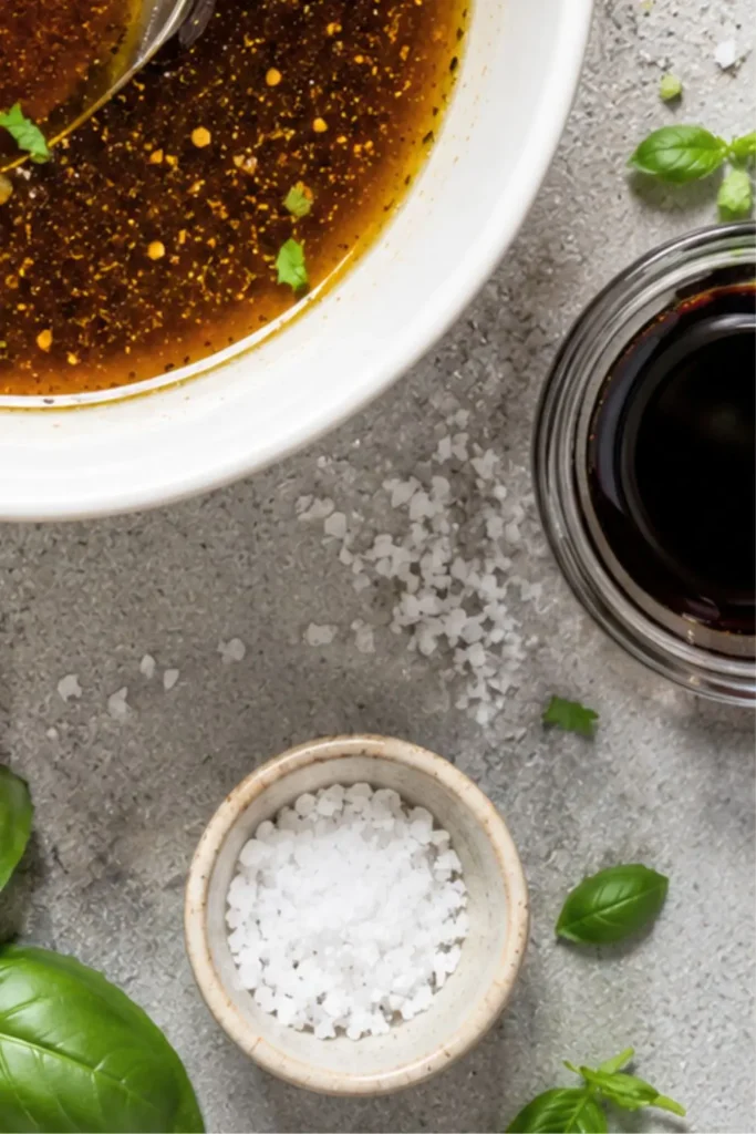 Honey Balsamic Basil Vinaigrette