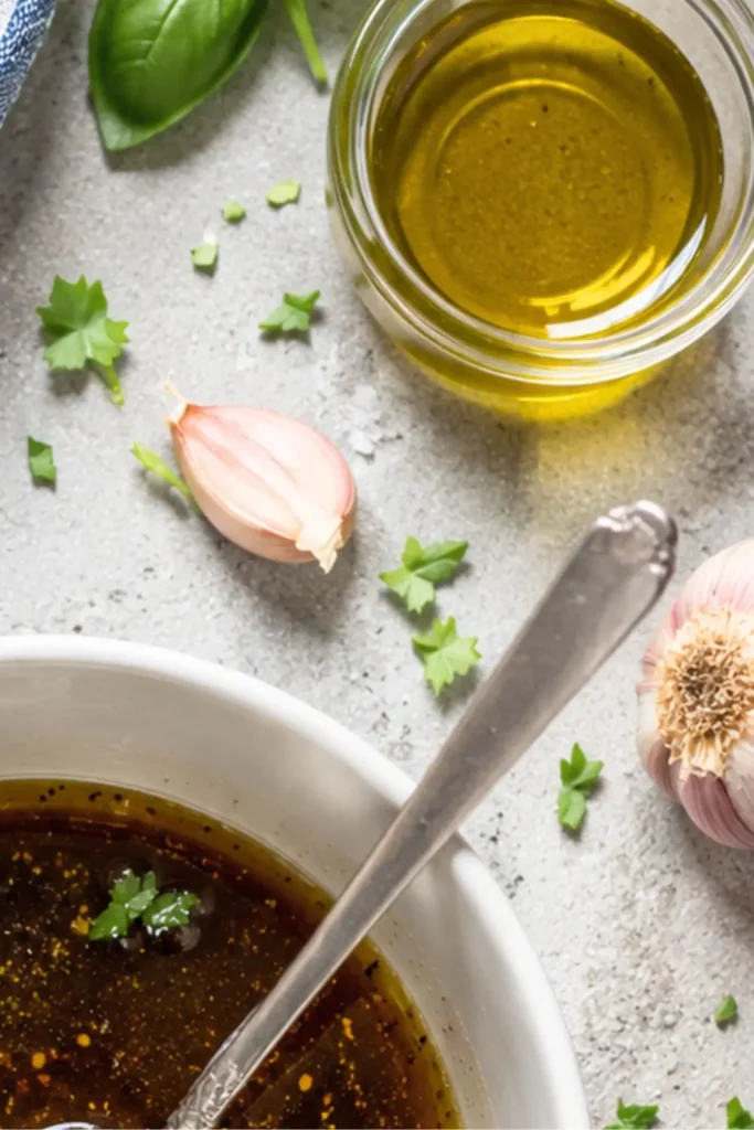 Honey Balsamic Basil Vinaigrette