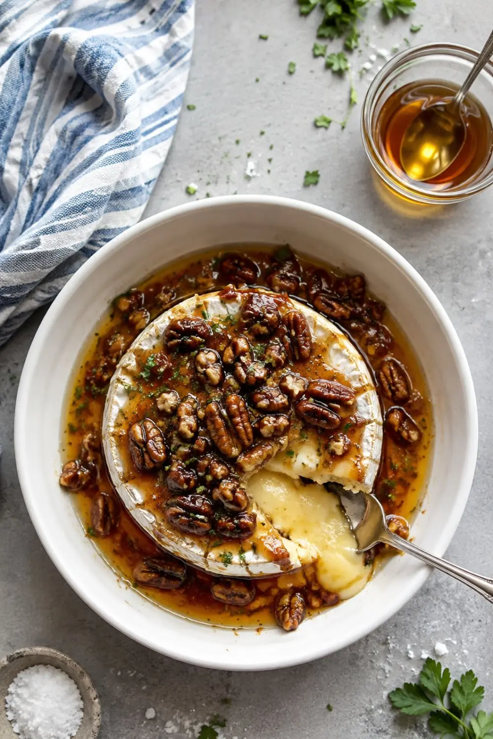 Honey Pecan Baked Brie Wheel Vegan Brie Cheese Recipe