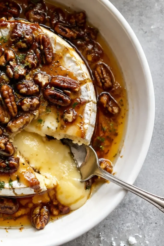 Honey Pecan Baked Brie Wheel Vegan Brie Cheese Recipe