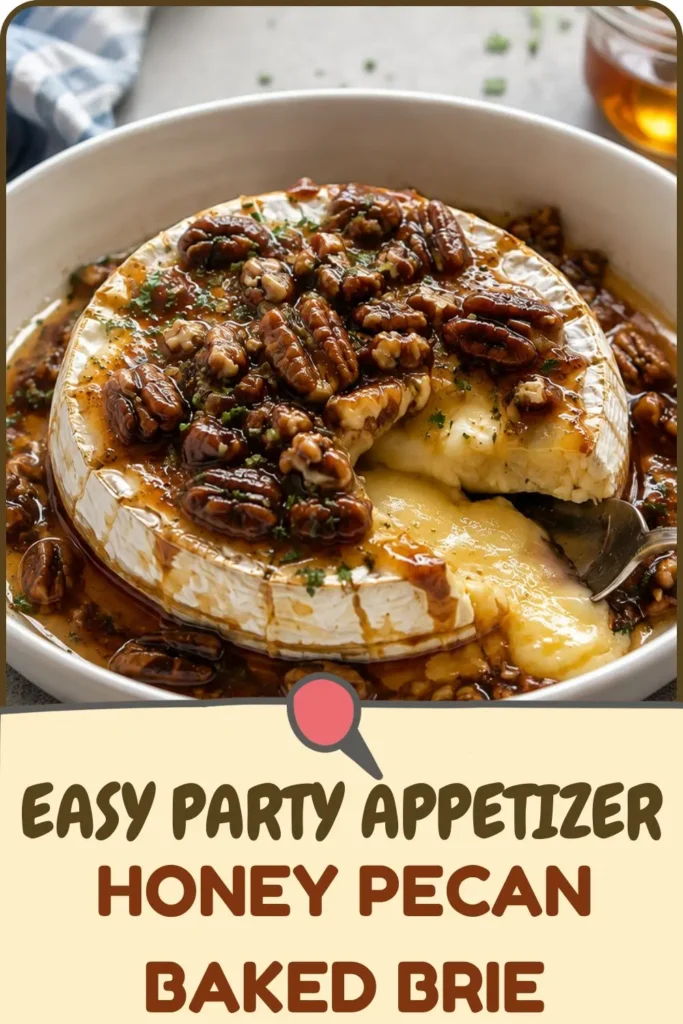 Honey Pecan Baked Brie Wheel Vegan Brie Cheese RecipeÂ
