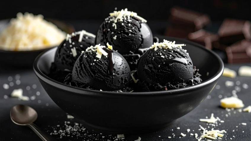Black Magic "Activated Charcoal" Truffle Nut-Cheese Log
