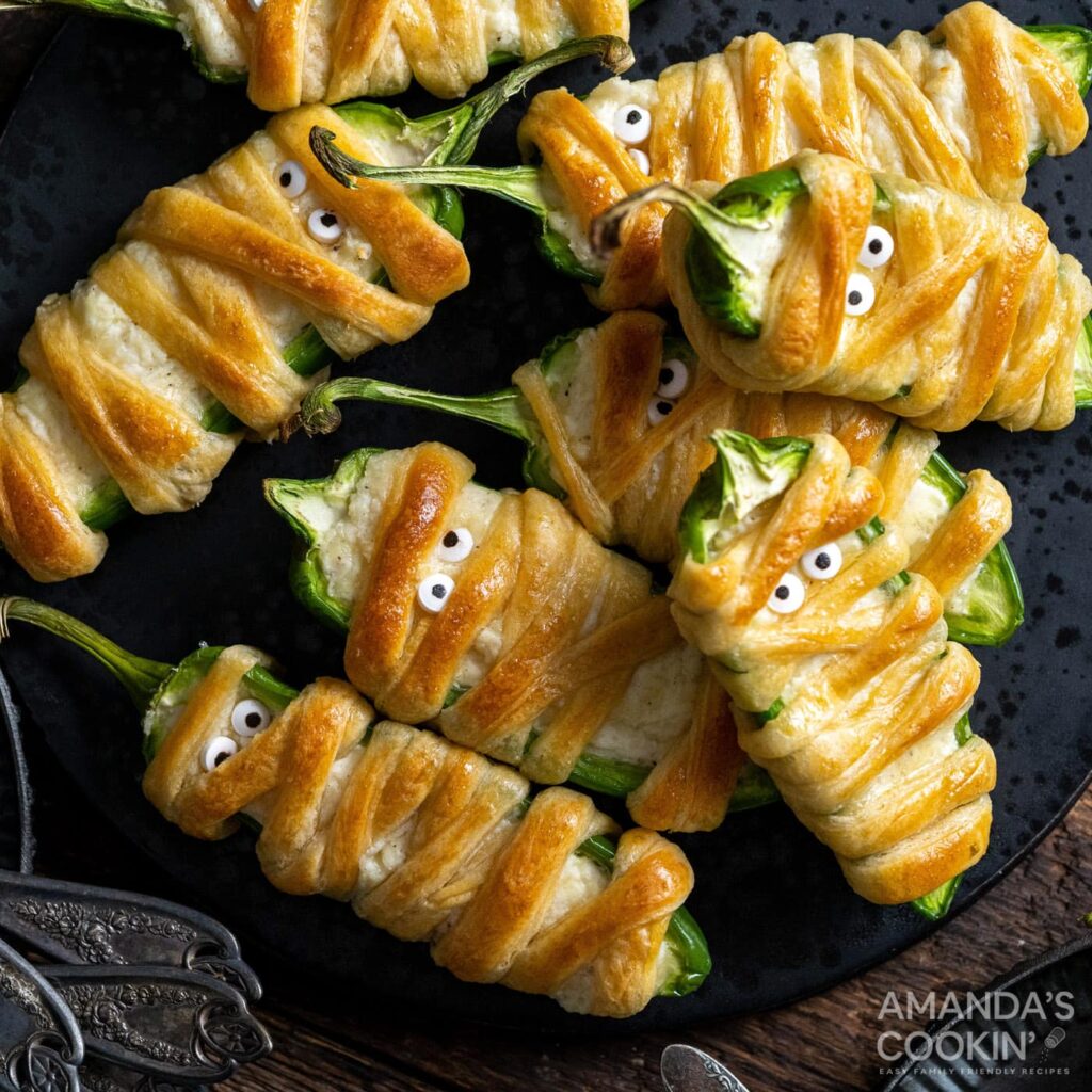 Jalapeño Popper Mummy Bites