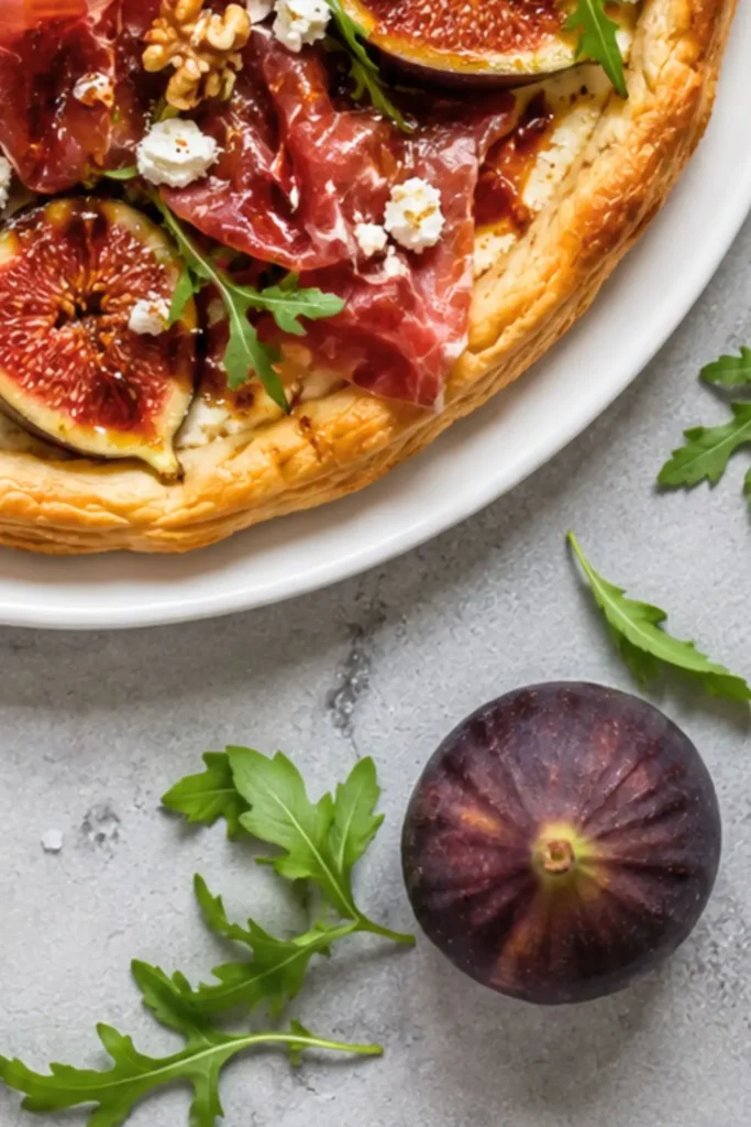 Prosciutto, Fig & Honey Balsamic Tart