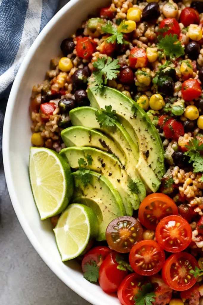 Southwest Black Bean & Rice Fiesta Bento Box