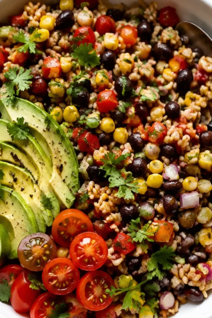 Southwest Black Bean & Rice Fiesta Bento Box