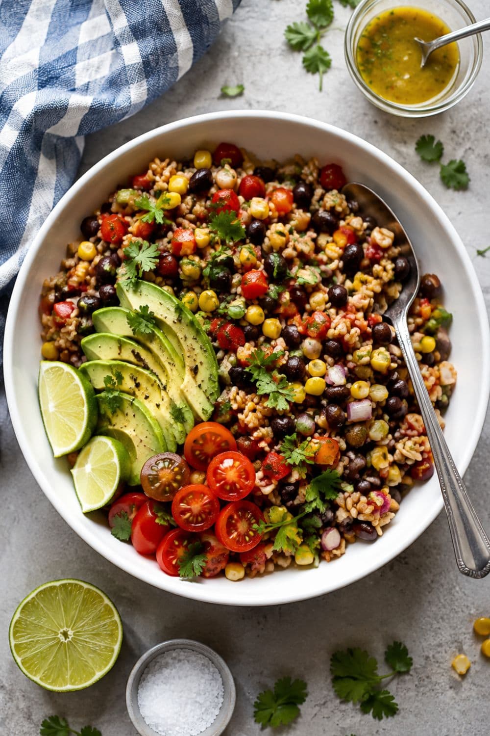 Southwest Black Bean & Rice Fiesta Bento Box