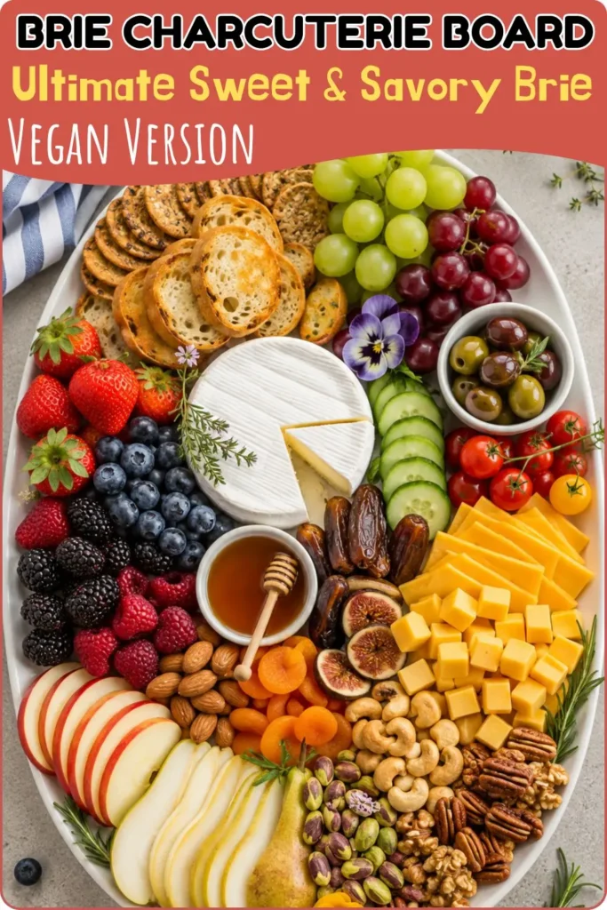 Ultimate Sweet & Savory Brie Charcuterie BoardÂ