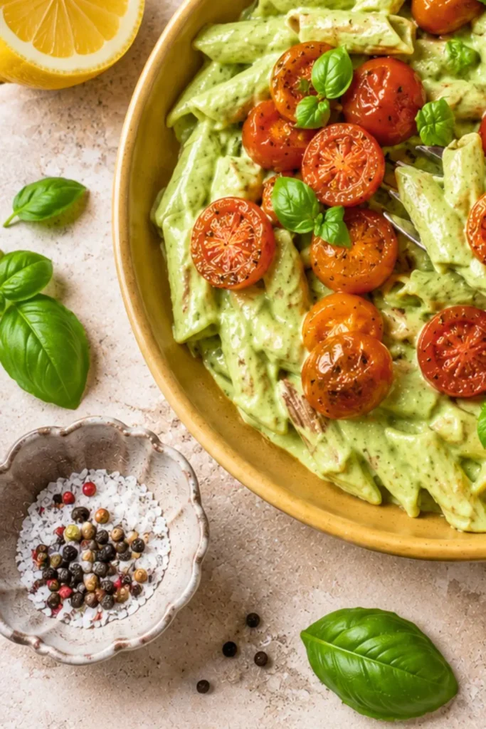 Vegan Cashew Cream Basil Dressing