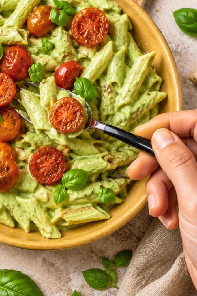 Vegan Cashew Cream Basil Dressing