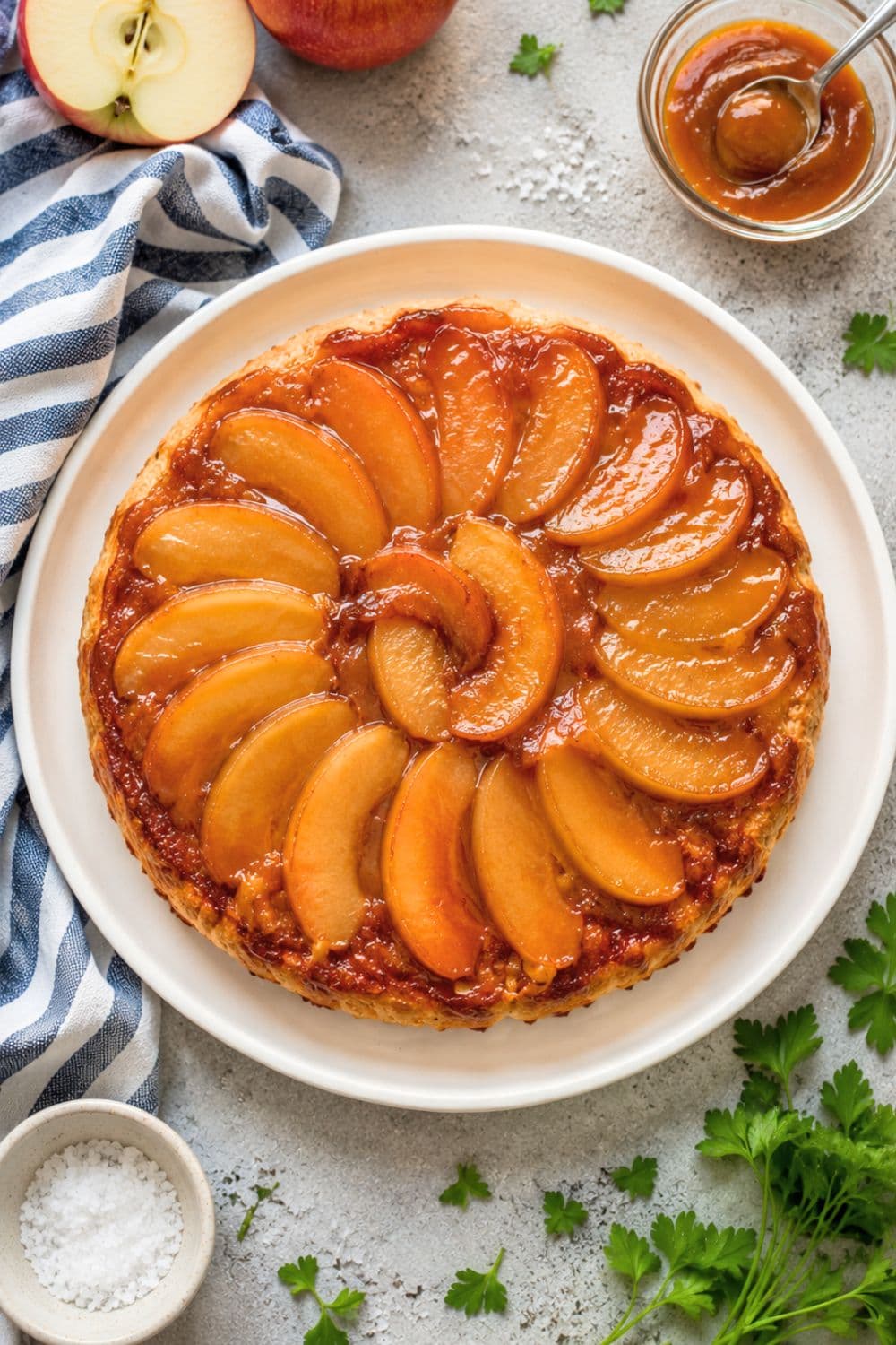 Viral TikTok Upside-Down Caramelized Apple Tart