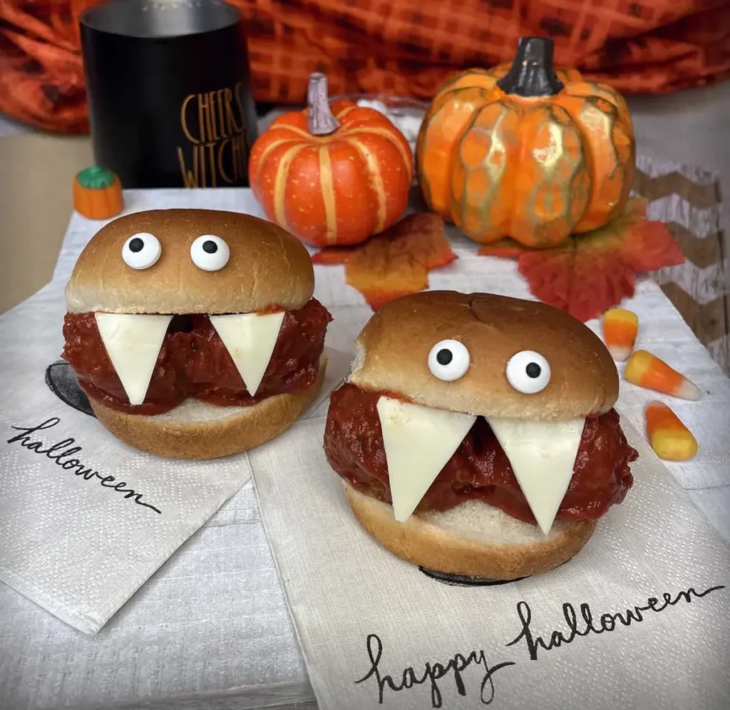 Monster Meatball Sliders
