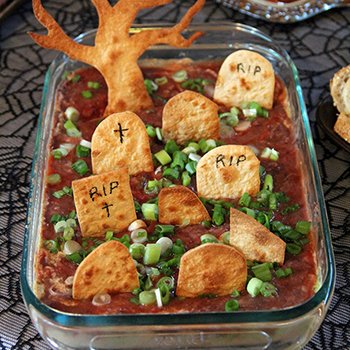 Graveyard Taco Dip