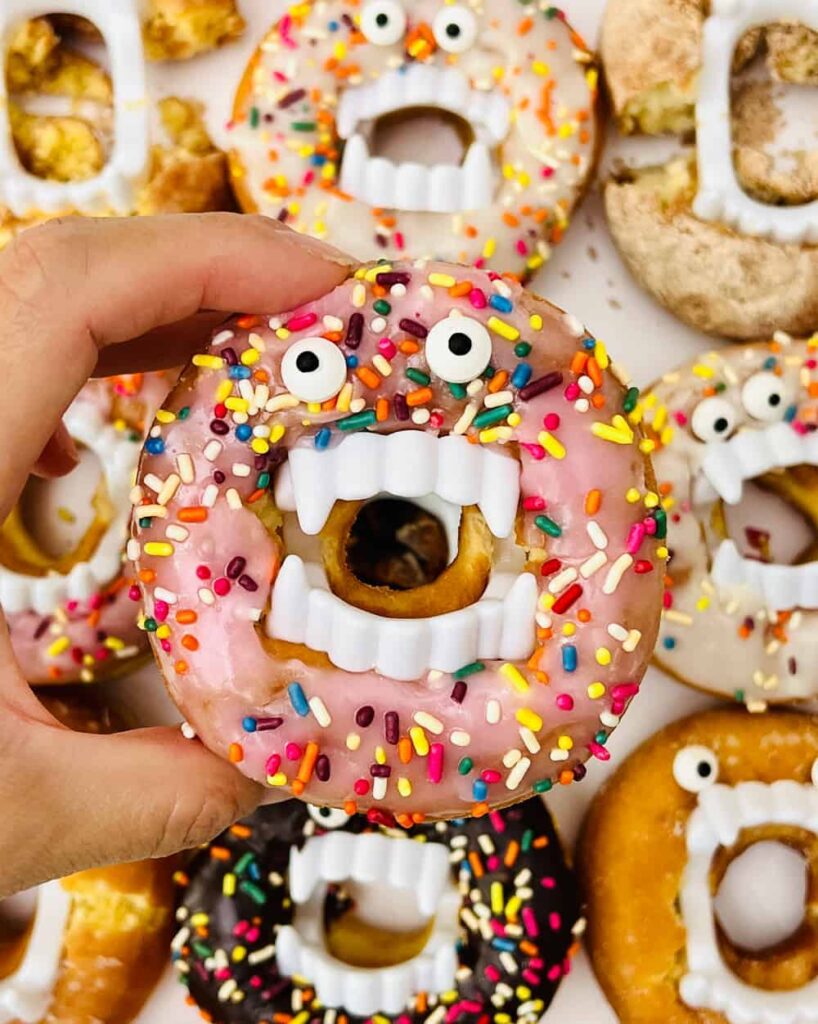 Vampire Fang Doughnuts