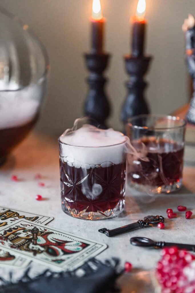 Witches' Brew Smoking Mezcal Cocktail